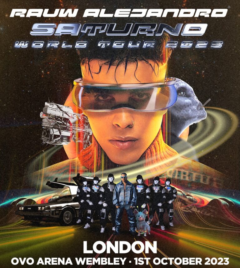 Rauw Alejandro ‘Saturno’ World Tour Live in LONDON